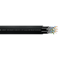 CORDIAL Bobine de câble réseau Cat7a 100m Quad