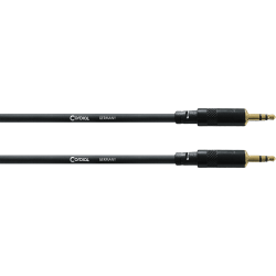 CORDIAL Câble audio stéréo minijack 60 cm