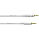 CORDIAL Câble audio minijack 3 m blanc