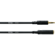 CORDIAL Câble audio stéréo minijack mâle/minijack femelle 3 m