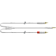 CORDIAL Câble Y bretelle minijack/2 Rca longs 1,5 m blanc