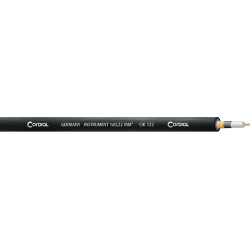 CORDIAL Bobine de câble instrument 1 x 0,22 mm² double blindage
