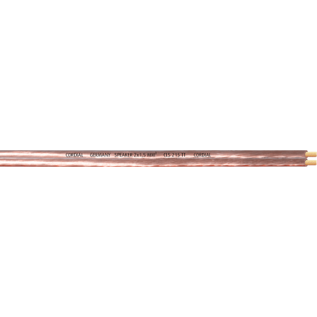 CORDIAL Bobine de câble h.p. 2 x 1,50 mm² 100m