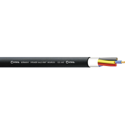 CORDIAL Bobine de câble HP 4x 4mm² 100 m
