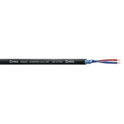 CORDIAL Bobine de câble micro installation 2 x 0,22mm² 100m FRNC