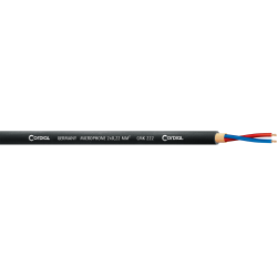 CORDIAL Bobine de câble microphone 500 m