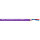 CORDIAL Bobine de câble micro 2 x 0,22mm² 100 m violet