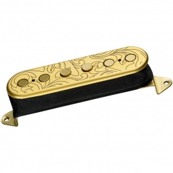 DIMARZIO DP288F - UtoPIA Middle "F-spaced" - Satin Gold