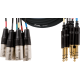 CORDIAL Multipaire 8 XLR mâle/8 jack stéréo 3 m