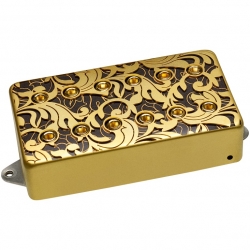 DIMARZIO DP289FSGBK - UtoPIA Bridge "F-spaced" - Satin Gold / Black