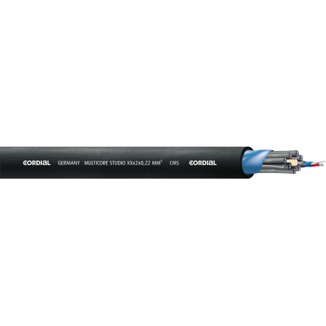 CORDIAL Bobine multiconducteur 4 x 2 paires 0,22 mm² 45 m