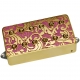 DIMARZIO DP289FSGPK - UtoPIA Bridge "F-spaced" - Satin Gold / Pink