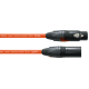 CORDIAL Câble micro XLR 10 m orange