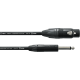 CORDIAL Câble audio XLR femelle/jack mono 2,5 m