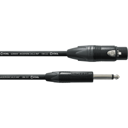 CORDIAL Câble audio XLR femelle/jack mono 2,5 m