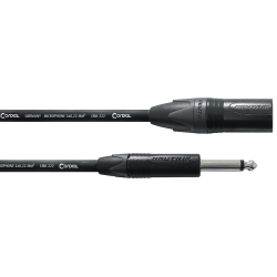 CORDIAL Câble audio XLR femelle/jack mono 5 m