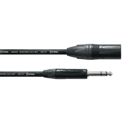 CORDIAL Câble audio stéréo XLR mâle/jack 5 m
