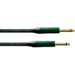 CORDIAL Câble guitare jack 3 m vert