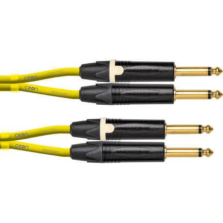 CORDIAL Jack/Jack 1,5m jaune