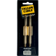 YELLOW CABLE Adaptateur jack male jack male - lot de 2