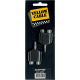 YELLOW CABLE Adaptateur jack m 3.5 st/2 rca fem. x2