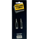 YELLOW CABLE Adaptateur rca fem. jack m male 3.15 mm - lot de 2