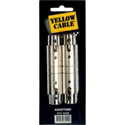 YELLOW CABLE Adaptateur xlr fem. xlr fem. - lot de 2