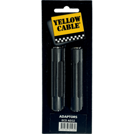 YELLOW CABLE Adaptateur minijack st. fem. minijack st. fem. - lot de 2