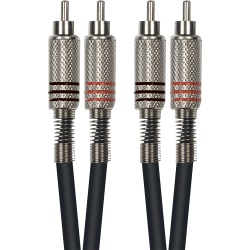 YELLOW CABLE Cordon 2 rca 2 rca 6 m