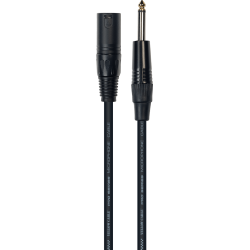 YELLOW CABLE Cordon jack xlr 1 m