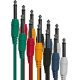 YELLOW CABLE Cordon patch jack jack 90 cm - lot de 6