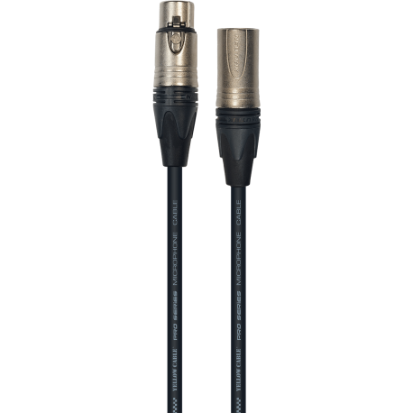YELLOW CABLE Cordon xlr xlr 1.5 m neutrik