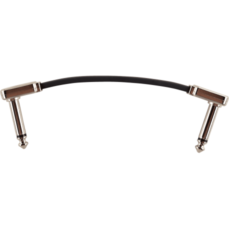 ERNIE BALL Cables instrument patch - coudé fin & plat - 7,5 cm