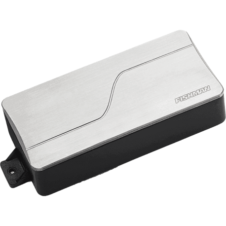 FISHMAN Humbucker 7-cordes Modern alu brossé céramique chevalet