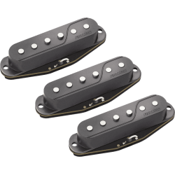 FISHMAN Set 3 micros Fluence simple bobinage noir