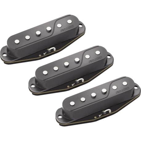 FISHMAN Set 3 micros Fluence simple bobinage noir
