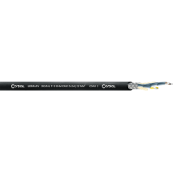 CORDIAL Bobine DMX 2 paires 0,22mm² double blindage - 100m