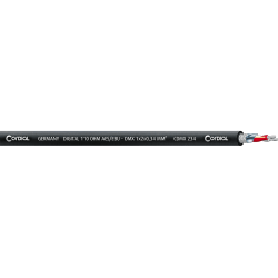 CORDIAL Bobine de câble DMX 100 m