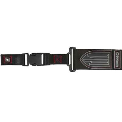 DIMARZIO DD2200JP-BKRD J. Petrucci Signature - ClipLock - noir avec coutures Roses