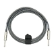 DIMARZIO EP1715SSBKGY - Câble jack 4,5m - noir/gris