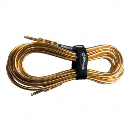 DIMARZIO EP1715SSGM - Câble jack 4,5m - doré