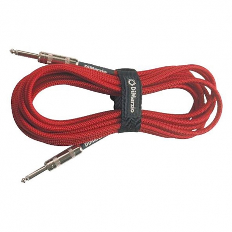 DIMARZIO EP1715SSRD - Câble jack 4,5m - rouge