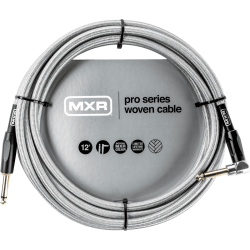 MXR Câble jack tressé angle droit 3,6m