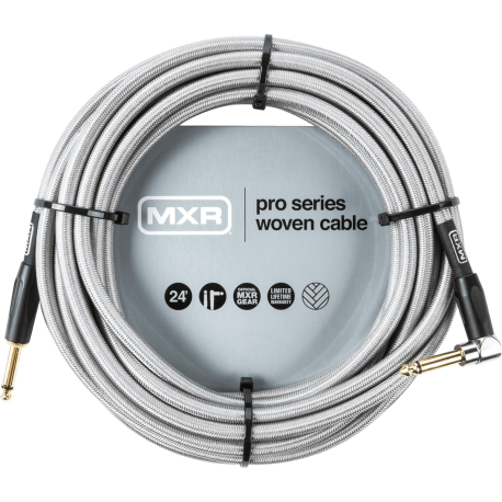 MXR Câble jack tressé angle droit 7,3m