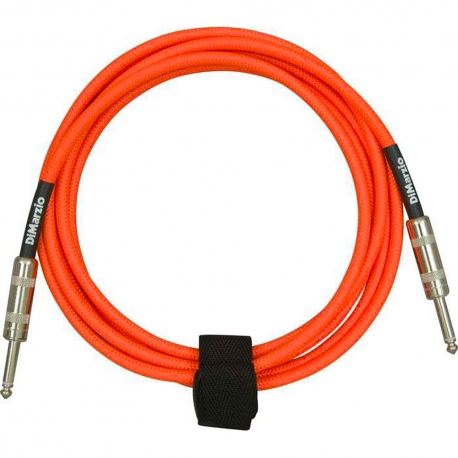 DIMARZIO EP1710SSOR - Câble jack 3m - Orange neon
