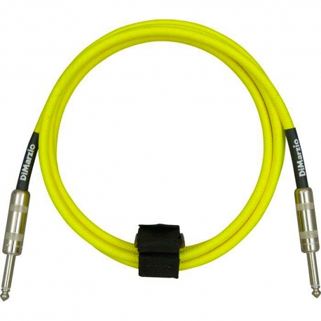 DIMARZIO EP1710SSY - Câble jack 3m - Jaune neon