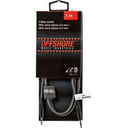 OFFSHORE Mini jack/mini jack 1m