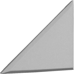 PRIMACOUSTIC 2 panneaux triangulaires 2 pouces gris
