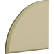 PRIMACOUSTIC 2 panneaux 1/4 cercle 2 pouces beige