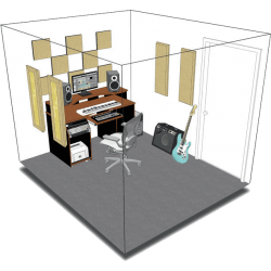 PRIMACOUSTIC Kit de traitement acoustique pour 9 m² beige